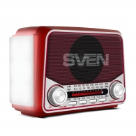 Boxa portabila SVEN SRP-150, Red / 3W / Bluetooth / FM/AM/SW Radio / USB / microSD thumbnav 3
