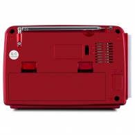 Boxa portabila SVEN SRP-150, Red / 3W / Bluetooth / FM/AM/SW Radio / USB / microSD thumbnav 6