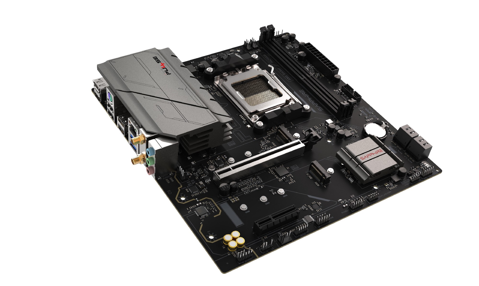 Материнская плата SAPPHIRE PULSE A620AM/ AM5 / A620 / DDR5 / mATX photo 5