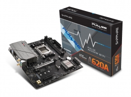 Материнская плата SAPPHIRE PULSE A620AM/ AM5 / A620 / DDR5 / mATX thumbnav 1