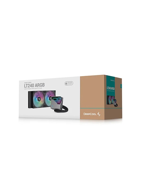 Sistem de racire lichid DEEPCOOL LT240 ARGB/ Universal/ <38.71dBA/ 72.04 CFM photo 6