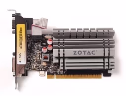 ZOTAC GeForce GT730 Zone Edition 4GB GDDR3, 64bit, 902/1600Mhz, Passive Heatsink, 1.5 Slot, HDCP, VGA, DVI-D, HDMI, Low Profile, 2x Low profile bracket included, Lite Pack