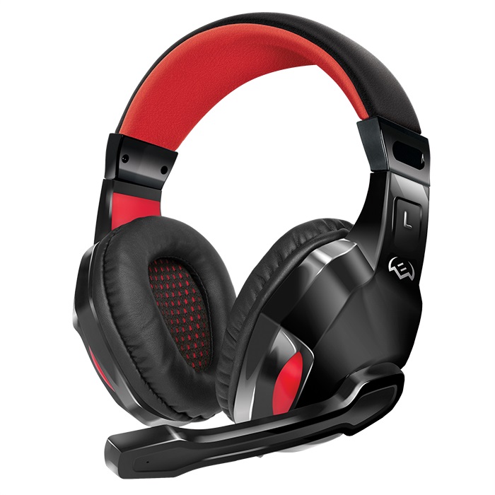 Casti SVEN AP-G857MV Black-Red photo 1
