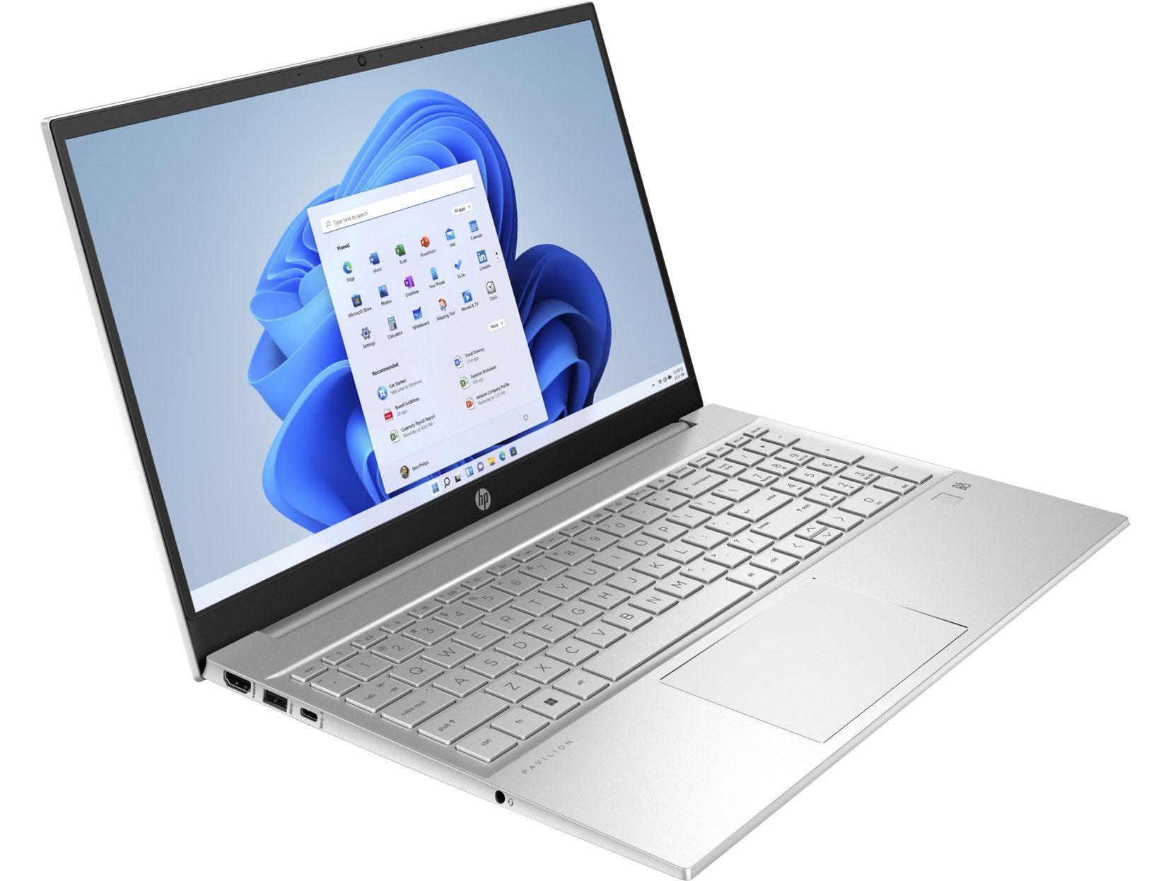 Ноутбук 15.6” HP Pavilion 15 / Intel Core i7-1360P / 16GB / 512GB SSD / Natural Silver photo 2