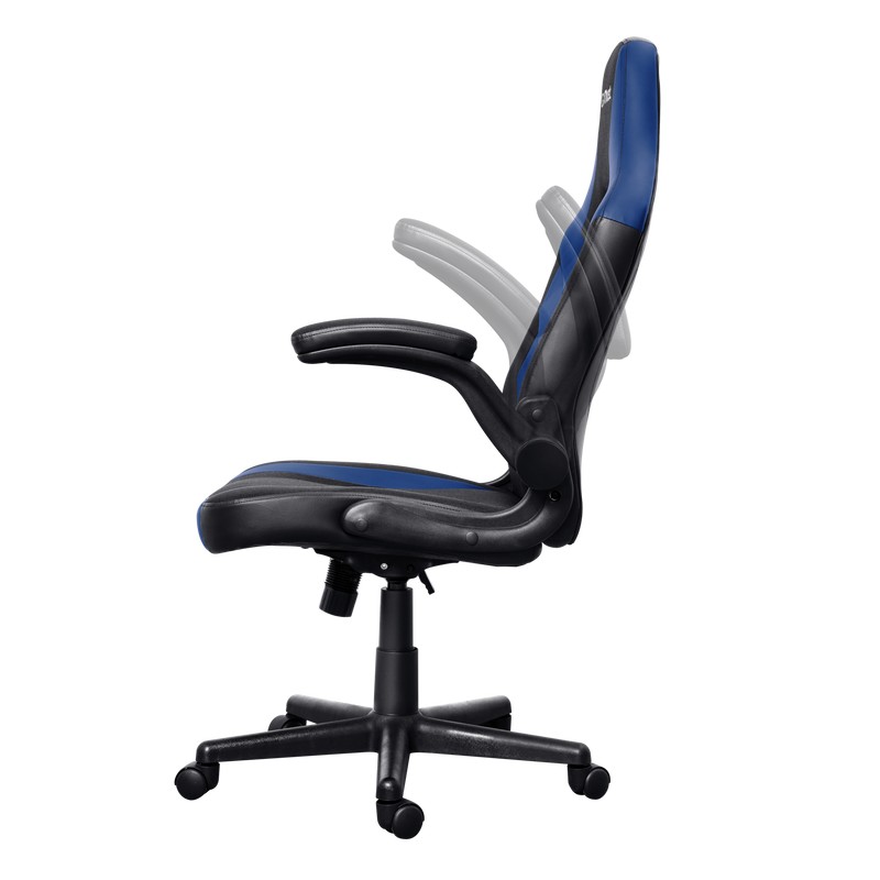Игровое кресло Trust GXT 703W RIYE / 140kg / Black/Blue photo 4
