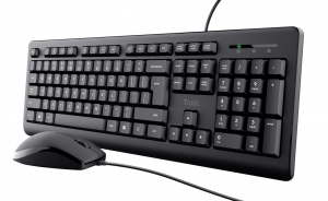 Tastatura cu mouse Trust Primo, USB, Black thumbnav 2