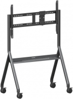 Тонкая тележка для дисплеев от 55” до 105” VIEWSONIC VB-STND-009, Gray, 150kg Max thumbnav 3