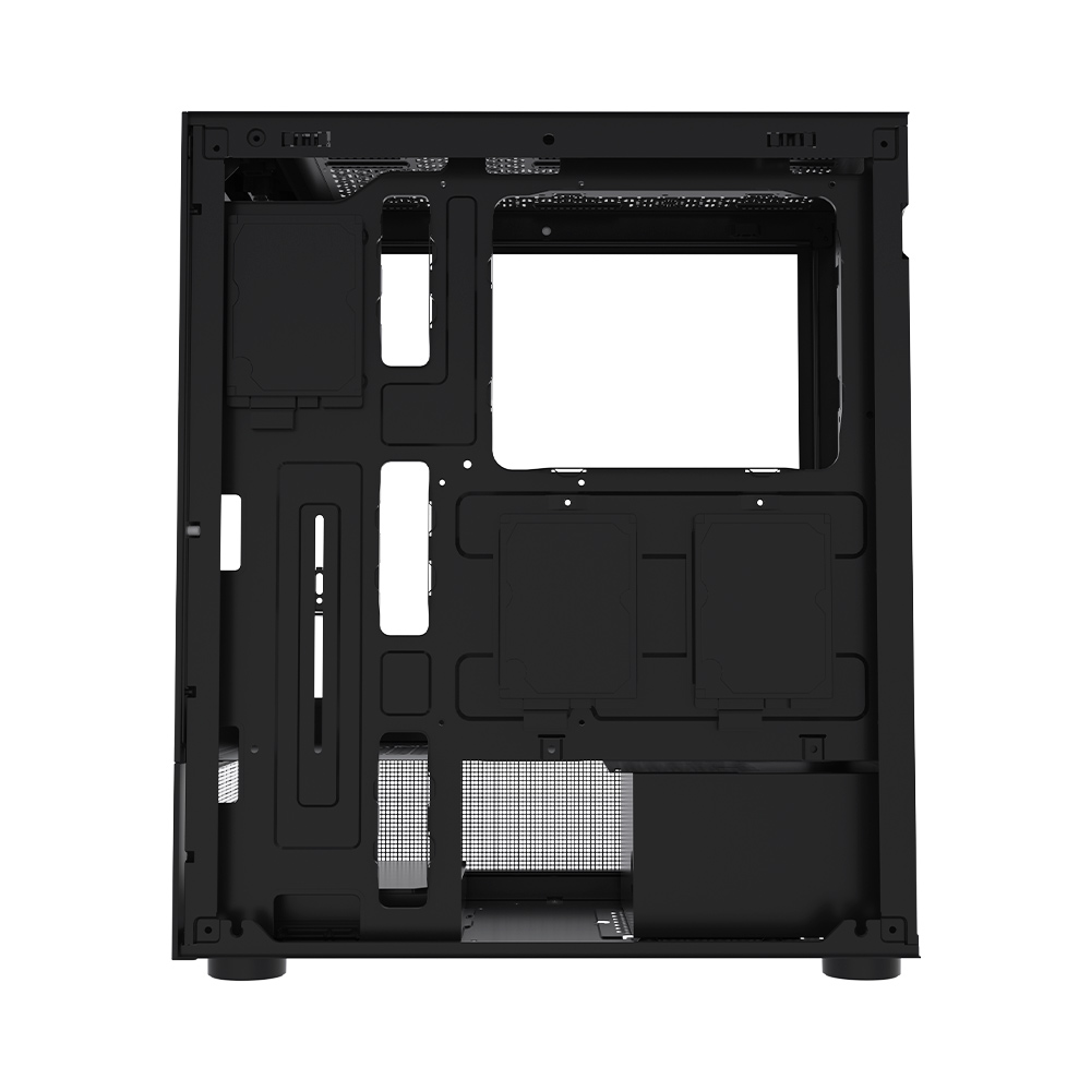 Carcasa Gaming 1STPLAYER Mi7-A / no PSU / Side-Window / 3x120mm / ATX / Black photo 5