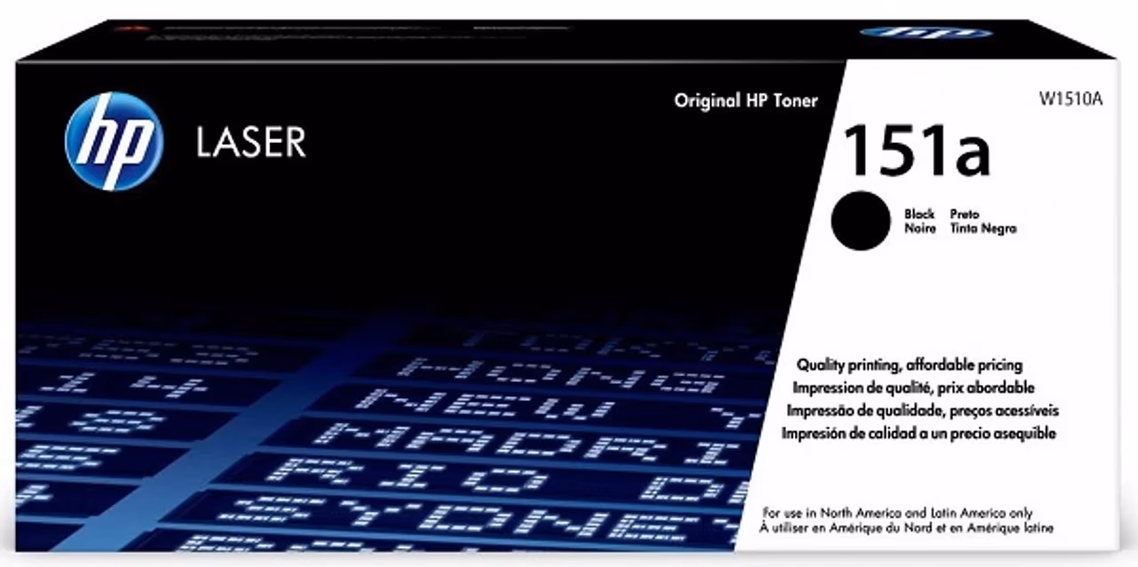HP 151A (W1510A) Black High Yield Toner Reload Kit forHP LaserJet Pro 4003, HP LaserJet Pro 4103, 3050 p.