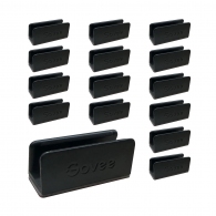 Крепления для светодиодной ленты GOVEE Neon Rope Light 2 Bracket, 20 pcs in one pack, Black, Plastic thumbnav 1