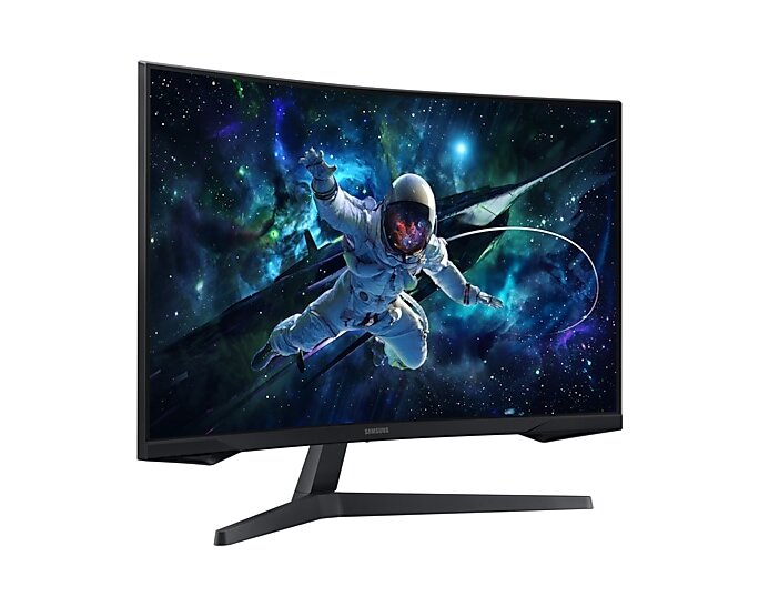 31.5” Monitor Gaming SAMSUNG Odyssey G5 G55C/ QHD/ Curved/ 165Hz/ 1ms/ Black photo 2