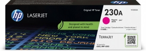 HP 230A Magenta Toner 1,800 pages for  HP Color LaserJet Pro 4203dn, HP Color LaserJet Pro 4203dw, HP LaserJet Pro MFP 4303dw, HP LaserJet Pro MFP 4303fdn, HP LaserJet Pro MFP 4303fdw thumbnav 1