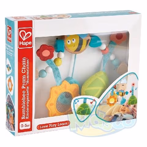 Hape E0021A Bumblebee Pram Chain