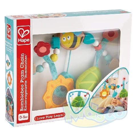 Hape E0021A Bumblebee Pram Chain photo 1