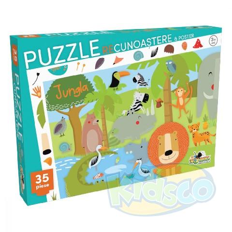 Noriel INT2198 Puzzle Recunoastere Jungla photo 1