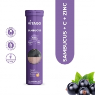 Витамин Vitago Sambucus, Vitamin C, Zinc /  20 Шипучих Таблеток thumbnav 1