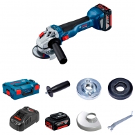 Угловая шлифмашина Bosch GWS 18V-10 2x5.0Ah, 06019J4004 thumbnav 2