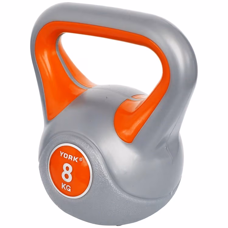 Greutate 8 kg YORK Vinyl Kettlebell 