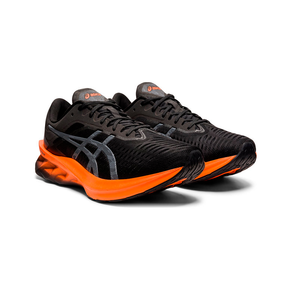 Кроссовки Asics NOVABLAST / Мужской / 44 / Черный/Оранжевый photo 2