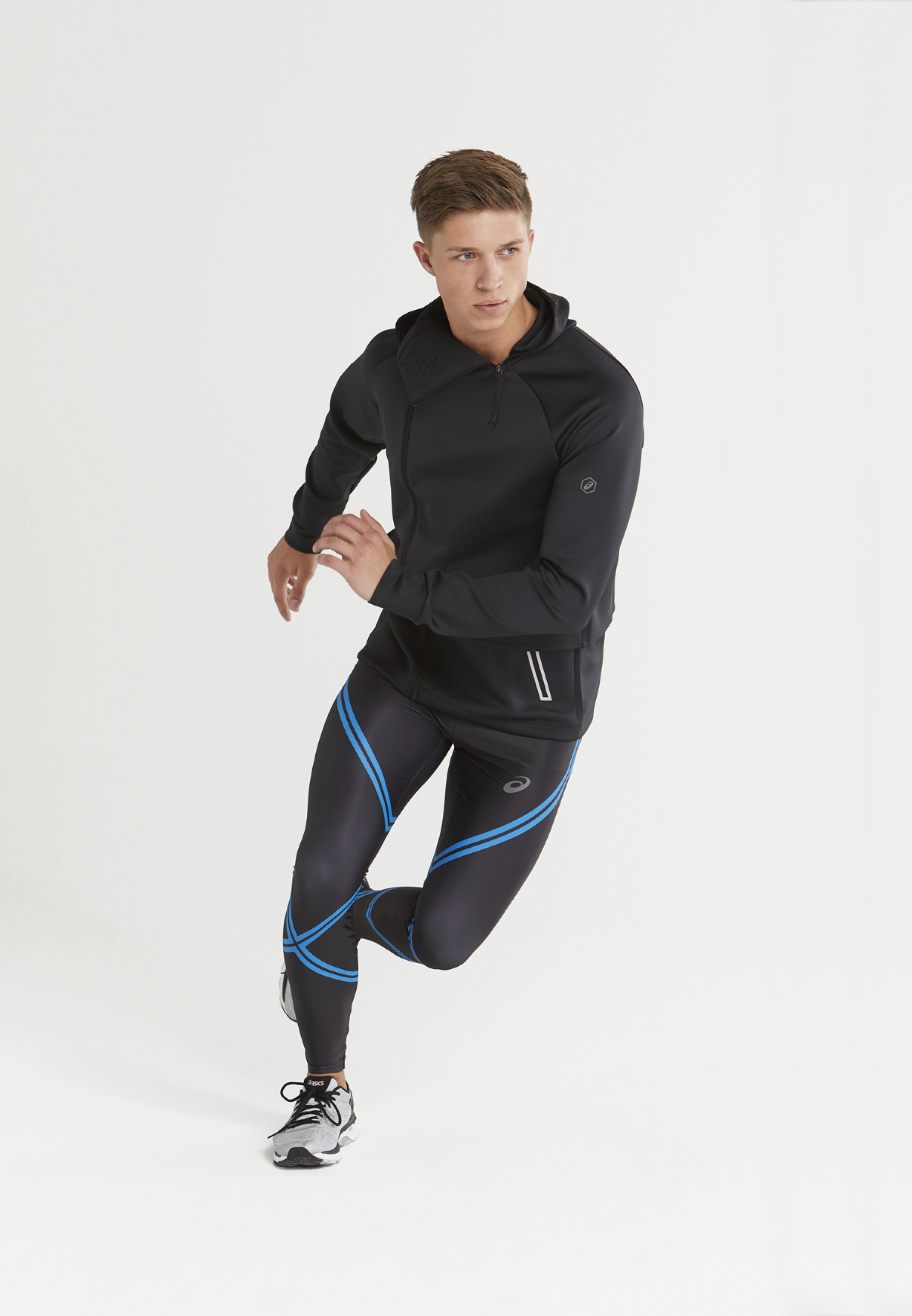 Hanorac pt bărbați Asics M Negru photo 12