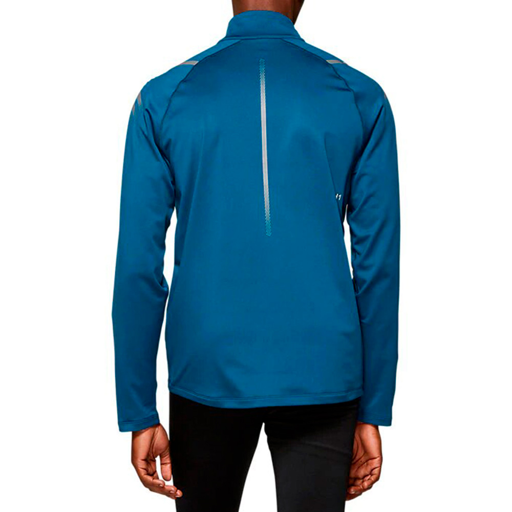 Мужская Толстовка Asics ICON WINTER LS 1/2 ZIP TOP 2XL Синий photo 2