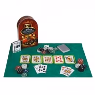 Игра Покер SILAPRO Poker Metal Case