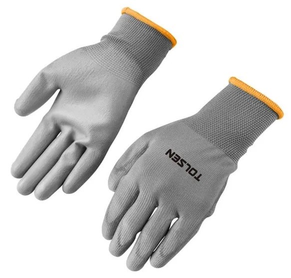 Перчатки из полиэстера 10 XL Gri Tolsen photo 1 Перчатки из полиэстера 10 XL Gri Tolsen photo 1