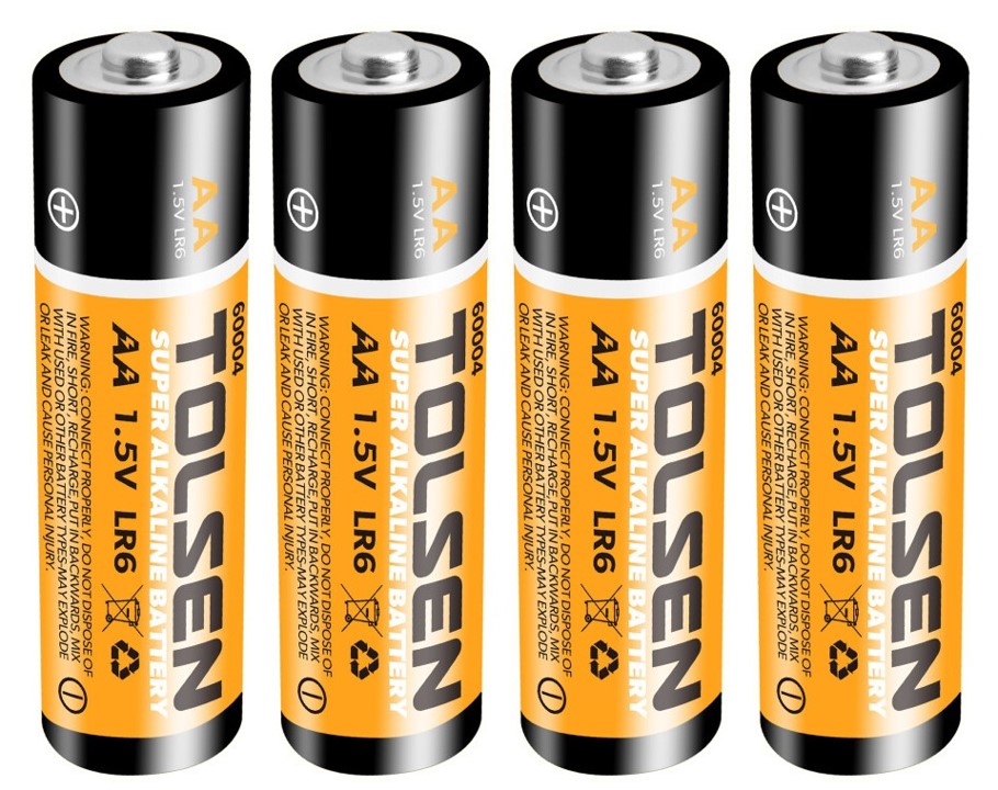 Батарейка Super Alcaline AA 1.5V set 4 шт Tolsen photo 1 Батарейка Super Alcaline AA 1.5V set 4 шт Tolsen photo 1