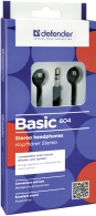Casti cu fir Defender In-ear headphones black, 63604 thumbnav 2