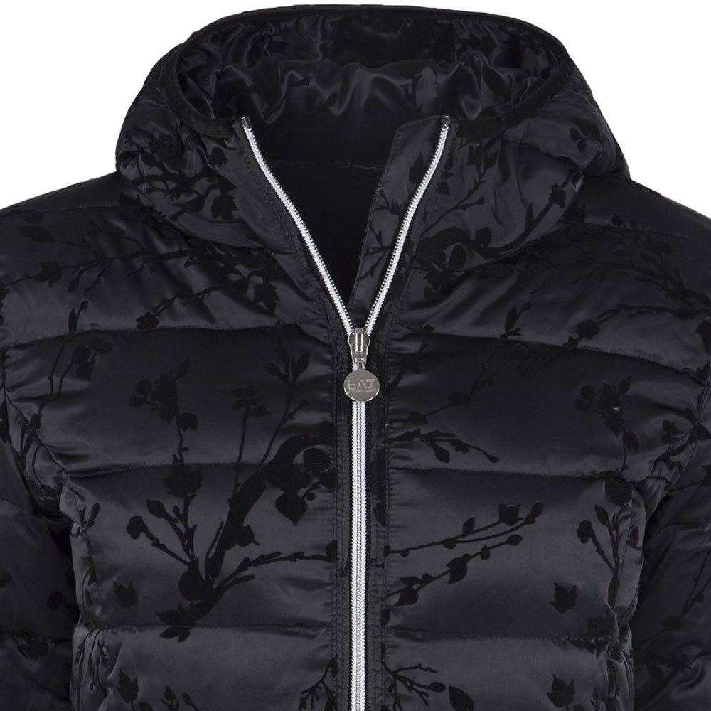 EA7 EMPORIO ARMANI TESSUTO DOWN JACKET L Черный Женский photo 4
