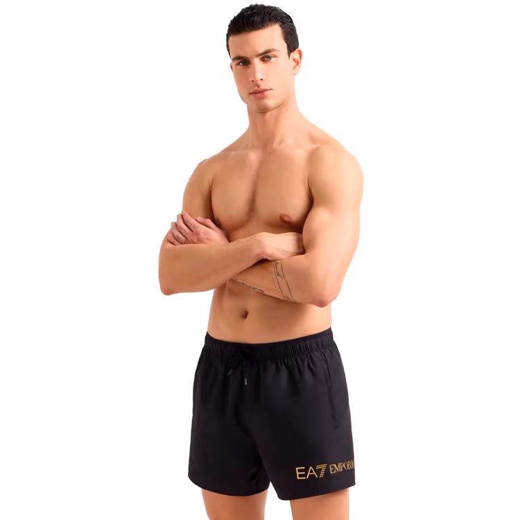 Sorti pentru inot EA7 EMPORIO ARMANI WATER SPORT BW M EXTENDED LOGO