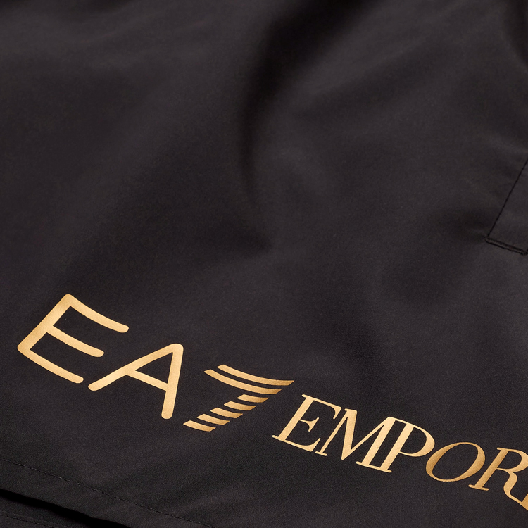 Шорты мужские EA7 EMPORIO ARMANI WATER SPORT BW M EXTENDED LOGO XXL Черный photo 4