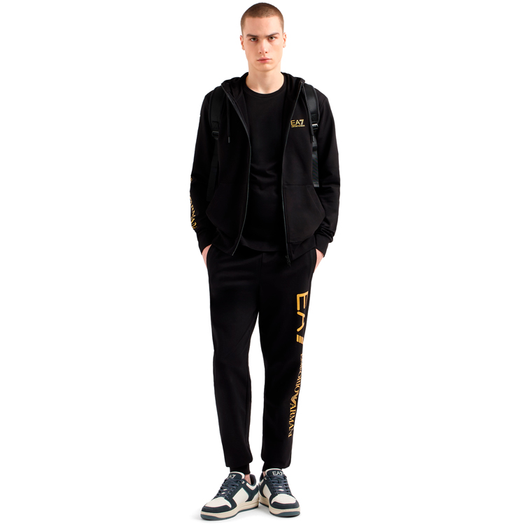 Tricou bărbătesc EA7 EMPORIO ARMANI TRAIN LOGO SERIES M TEE SS EXT S Negru photo 2