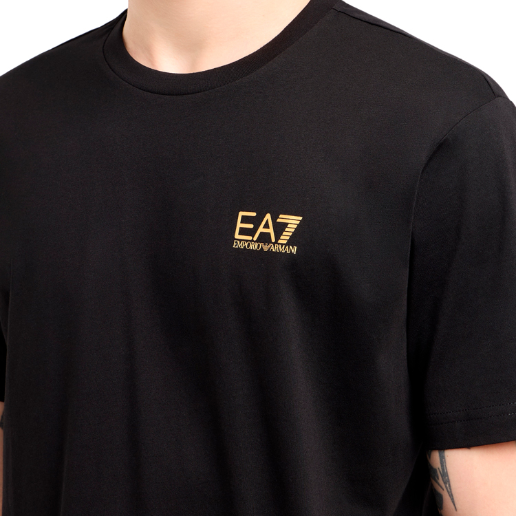 Tricou bărbătesc EA7 EMPORIO ARMANI TRAIN LOGO SERIES M TEE SS EXT S Negru photo 4
