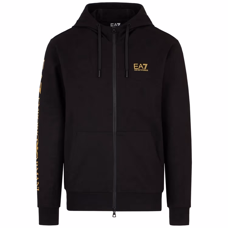 Hanorac EA7 EMPORIO ARMANI TRAIN LOGO SERIES M HOODIE FZ