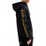 Hanorac EA7 EMPORIO ARMANI TRAIN LOGO SERIES M HOODIE FZ thumbnav 2