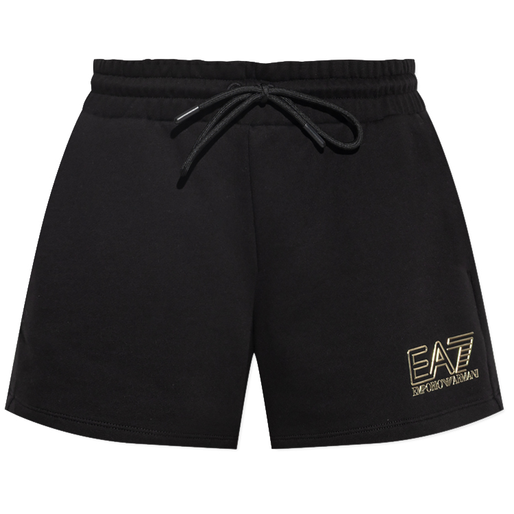 Sorti EA7 EMPORIO ARMANI TRAIN VISIBILITY W SHORTS S Negru Femei photo 3