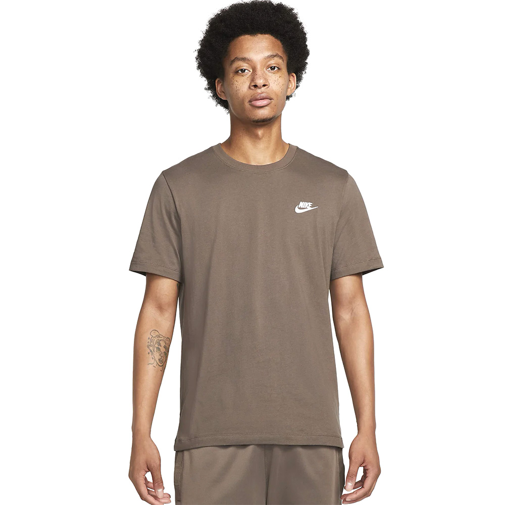 Футболка мужская Nike M NSW CLUB TEE L Коричневый photo 2