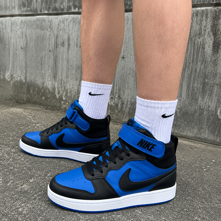 Кроссовки Nike COURT BOROUGH MID 2 GS / Мужской / 37.5 / Синий photo 8