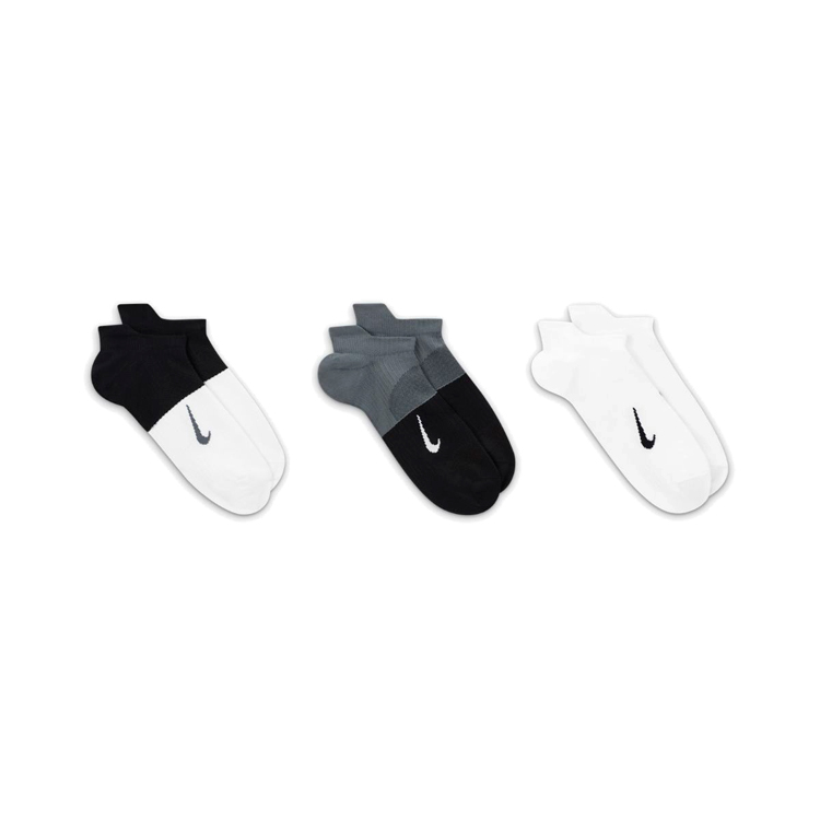 Носки  Nike W NK EVERYDAY PLUS LTWT NS 3PR/CV2964-904/Белый/Черный/Серый photo 2