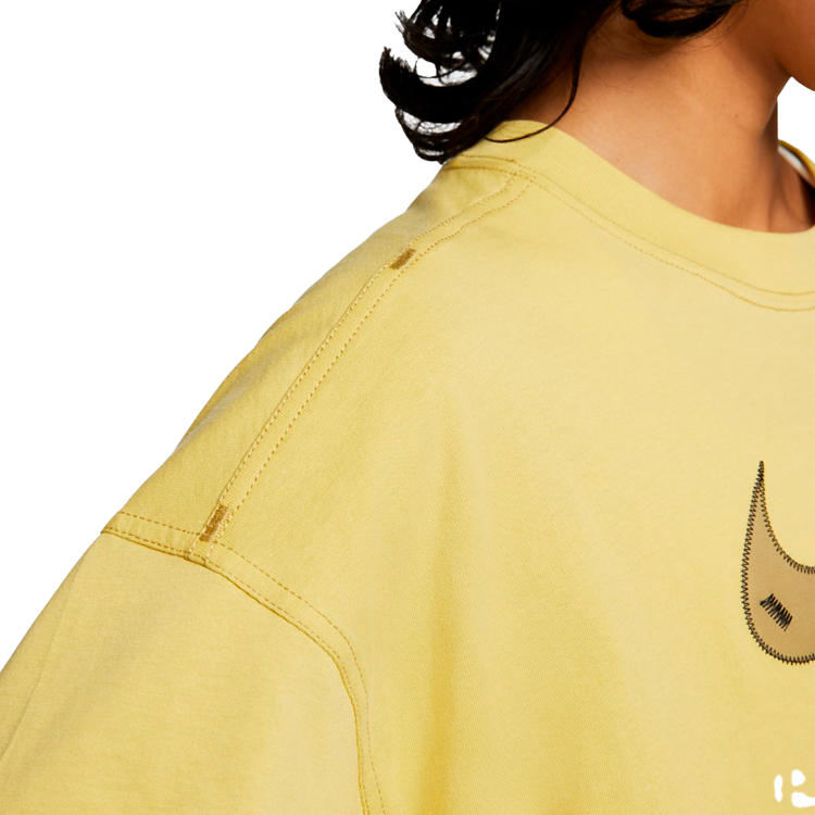 Tricou Nike W NSW SWSH SS TOP S Galben Femei photo 3