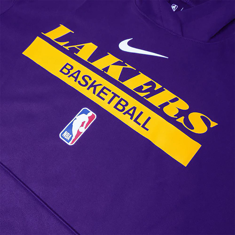 Мужская Толстовка Nike LAL M NK DF SPOTLIGHT PO HD 2XL Фиолетовый photo 3