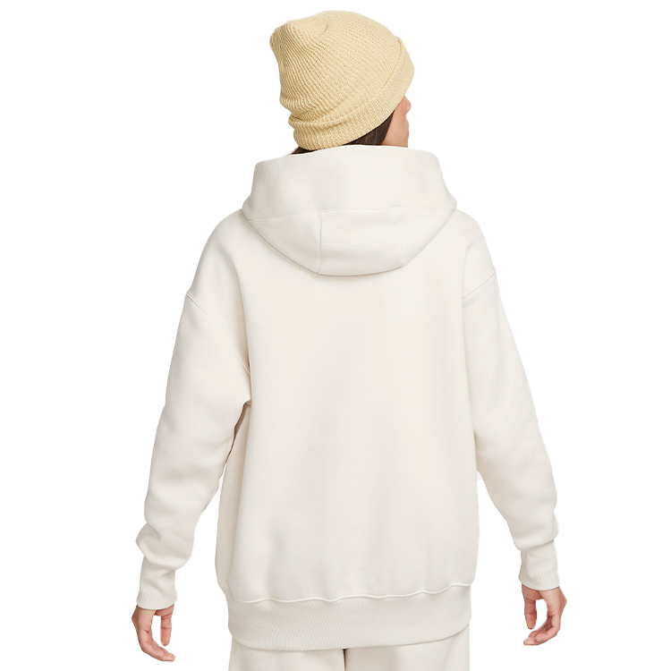 Hanorac Nike W NSW STYLE FLC PO HOODIE OS XL Alb Femei photo 3