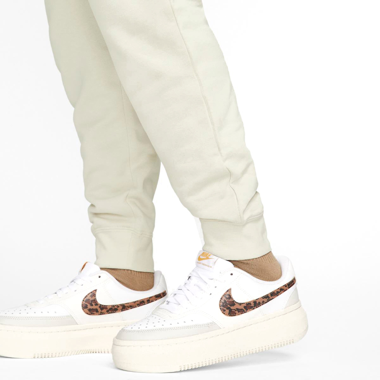 Pantaloni Nike W NSW ESSNTL PANT REG FLC MR S Bej Femei photo 4