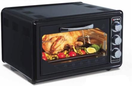 Электрическая печь EFBA 1004, 36 л, 1200 Вт, Черный photo 2
