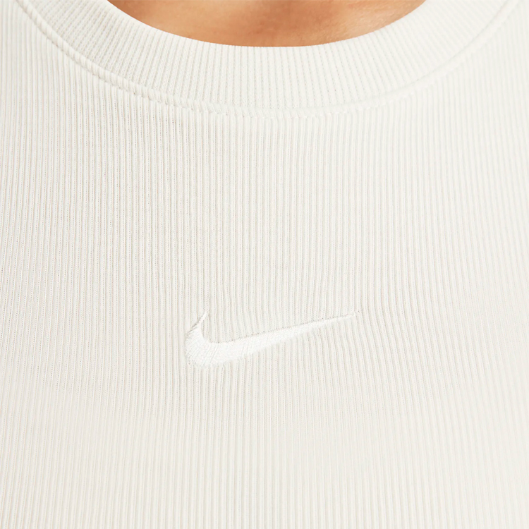 Maiou Nike W NSW ESSNTL RIB CRP TANK M Bej Femei photo 5
