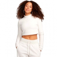 Hanorac Nike W NSW PHNX PLSH LS CROP TOP thumbnav 1