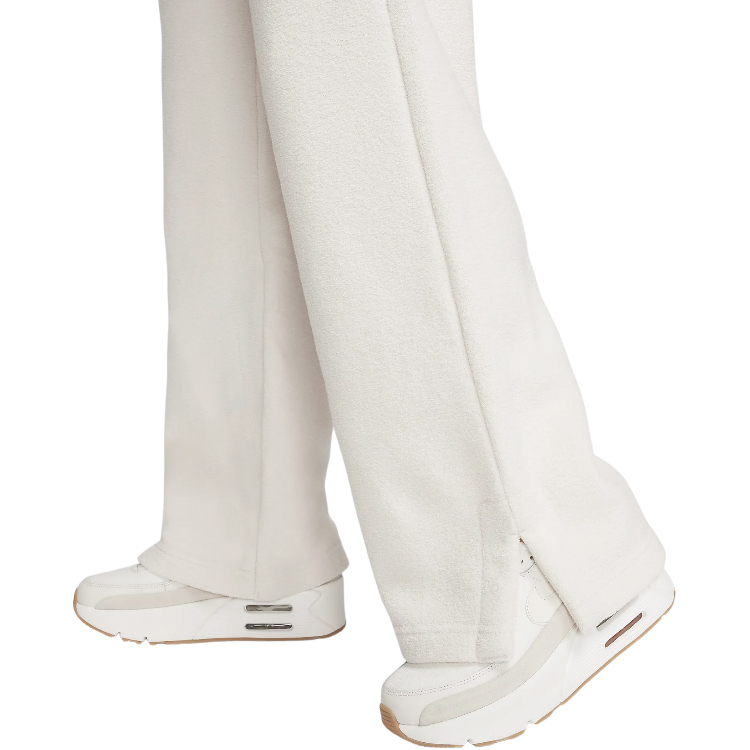 Брюки Nike W NSW PHNX PLSH HR PANT WIDE M Белый Женский photo 2