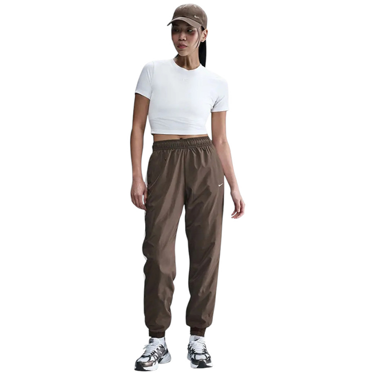 Брюки Nike W NSW OTG UV ESSNTL WVN MR JG XL Коричневый Женский photo 3