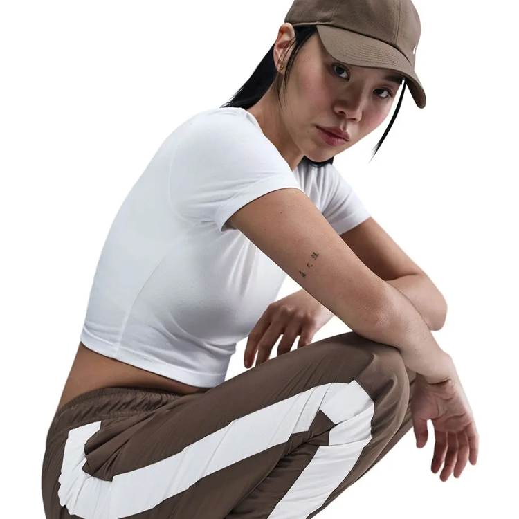 Брюки Nike W NSW OTG UV ESSNTL WVN MR JG XL Коричневый Женский photo 4